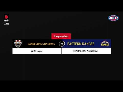 NAB LEAGUE 2019: Round 16 - Dandenong v Eastern (Full Game)