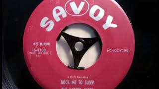 Soulful - THE GOSPEL CLEFS - Rock Me To Sleep - SAVOY 4108 USA 1958 Top Gospel Gem