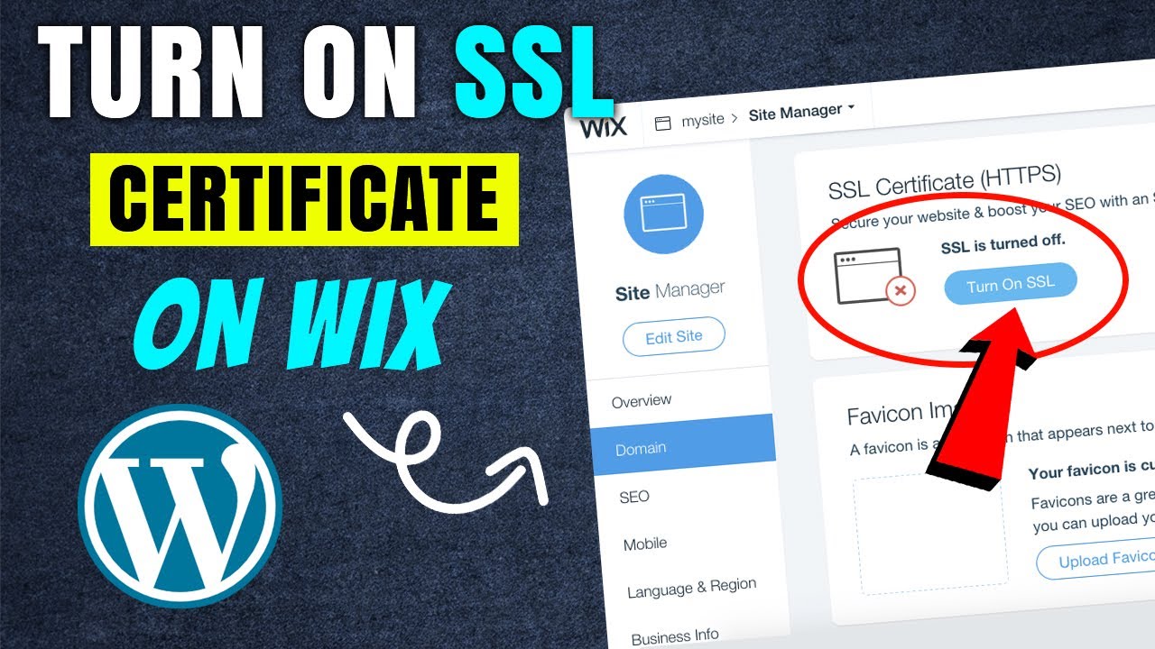 How To Turn On SSL certificate On Wix Website | wix ssl certificate
