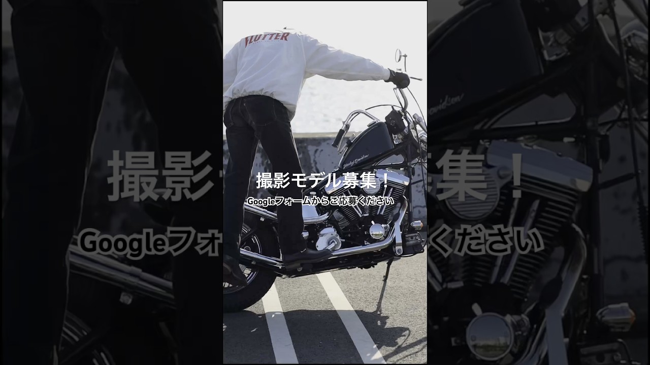 撮影モデル募集中😊　#harleydavidson