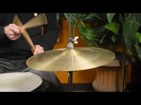 14" Zildjian A 1960s New Beat Hi-Hat Cymbal Pair 956g/1394g *Video Demo* image 15