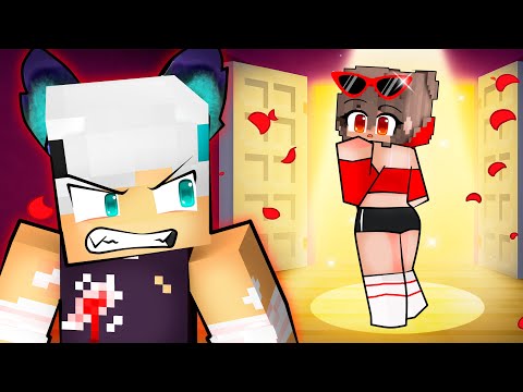 ELA virou A NAMORADA DO LOBO ALFA no Minecraft