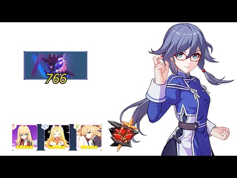 HI3 - Exalted RL Abyss 407D - S0 LWH HFS/S0 AE/VA with BE elf - Kasumi (T. Counter) 760+ Points