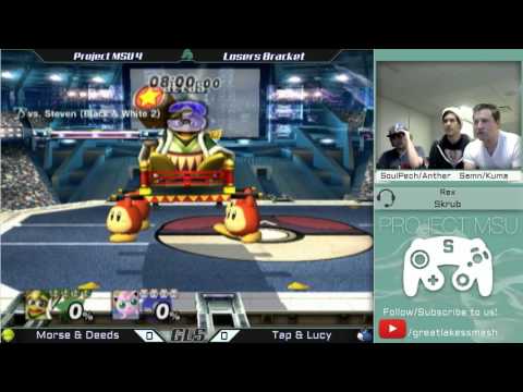 Project MSU 4 Doubles - Morse & Deeds vs. Lucy & Tap