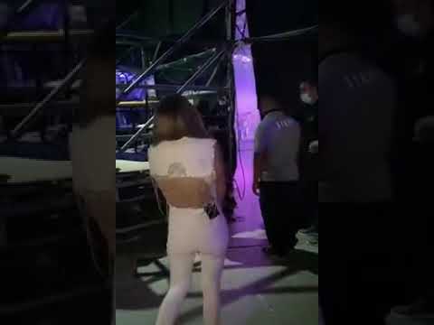 MAGUI OLAVE ante de cantar -  EN COSQUIN CUARTETO CORDOBA