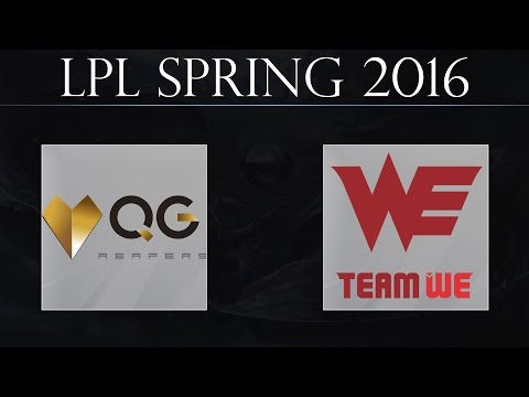 [Highlights] QG vs WE G2 | Qiao Gu Reapers vs Team WE Game 2 (17.01.2016) | LPL Spring 2016