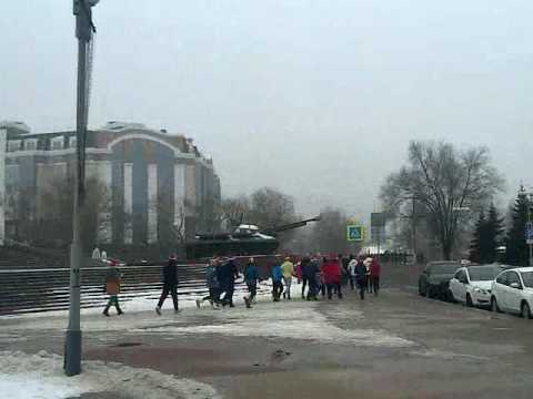 Белгородцы встретили Новый год на бегу и на ходу