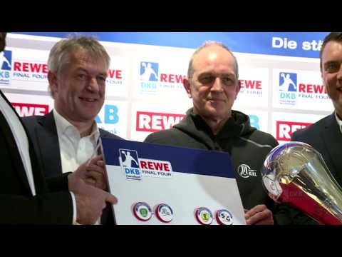 Zum vierten Mal Rhein-Neckar Löwen vs. Flensburg! Die Stimmen zur Auslosung des REWE Final Four 2017