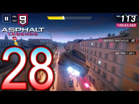 ASPHALT 9 Legends Switch Walkthrough - Part 28 - Chapter 3: The Beginning Super Cars 1