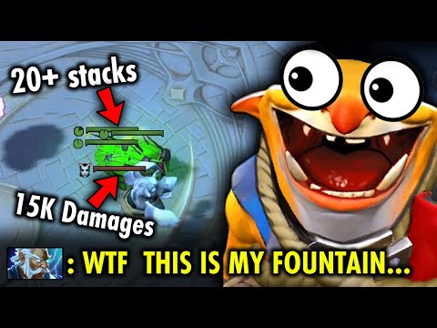 WHAT ARE YOU DOING TECHIES?? WTF!! When 15K Damages Mines in Enemy Fountain  | Techies Official