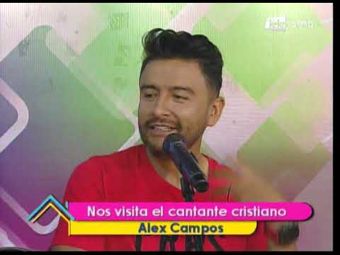 Nos visita el cantante cristiano Alex Campos
