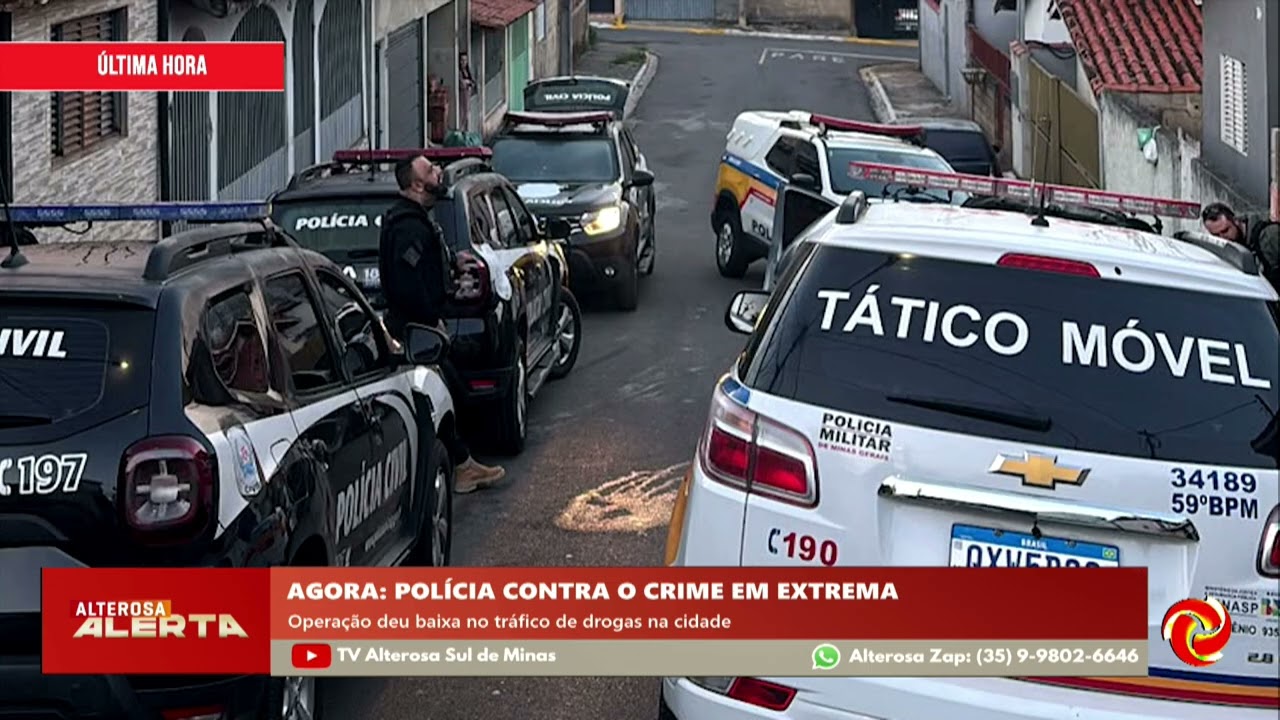 Homem é preso com crack e maconha em Extrema