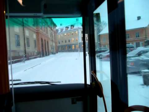 Linje 41 Uppsala. Från Dragarbrunn till Eriksberg del1