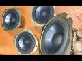 Speaker repair sound problem