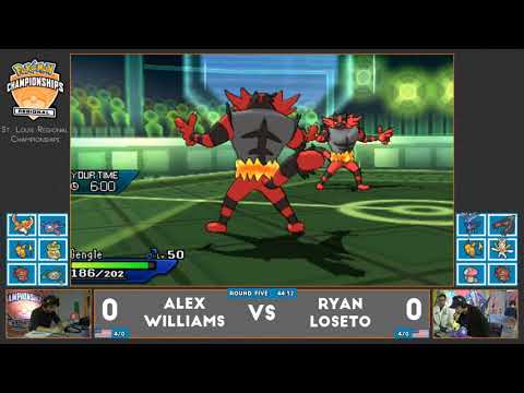 Alex Williams vs. Ryan Loseto | #PlayPokemon 2019 St. Louis Regional Championships Round 5