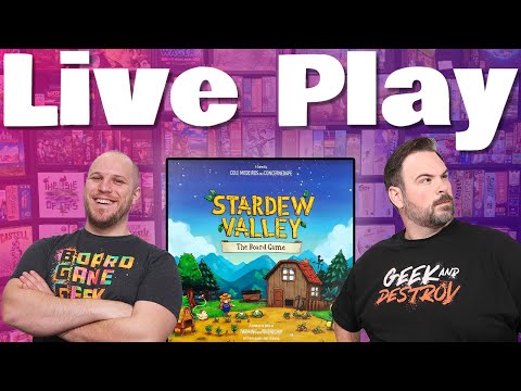 Stardew Valley: The Board Game Play Through | The Game Haus Live