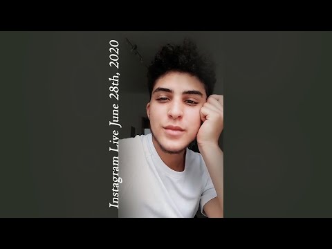 Lukas Alexander Instagram Live (June 28th, 2020)