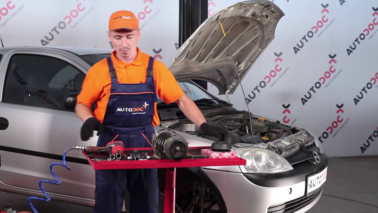 Kako zamenjati avtodel ležaj amortizerja spredaj na avtu Opel Corsa C – vodnik menjave