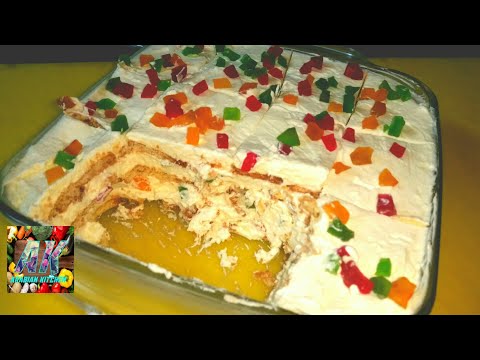 Tasty biscuits pudding  (ultimate dessert)