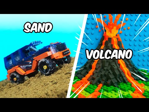 LEGO CARS VS NATURAL DISASTERS…