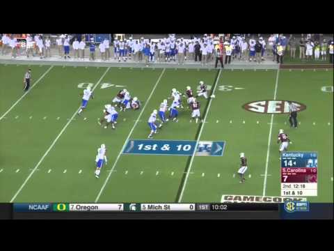 2015 USC vs Kentucky - Darius English 5 Yd Sack