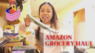 GROCERY HAUL | GROCERIES FROM MORRISONS USING AMAZON PRIME |UK