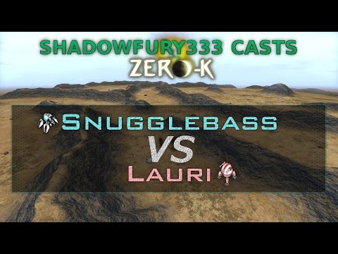 2015/10/03: SnuggleBass(Sp) vs Lauri(J) on Badlands - Zero-K