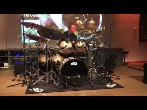 John JR Robinson "Rock with you" Clinic @ Thomann 7.10.2016