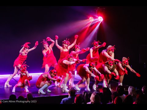 GoGo Madness students perform Rock Lobster - The Bombshell Burlesque Academy