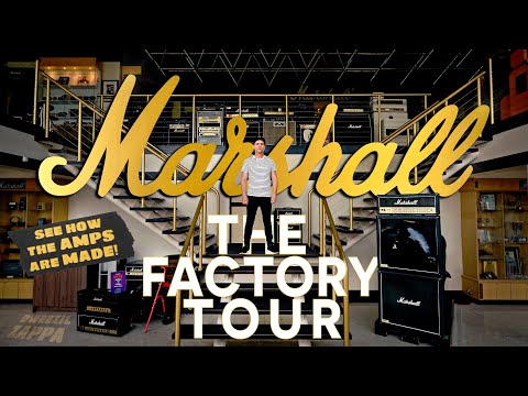 MARSHALL FACTORY Tour w/ Dweezil Zappa!