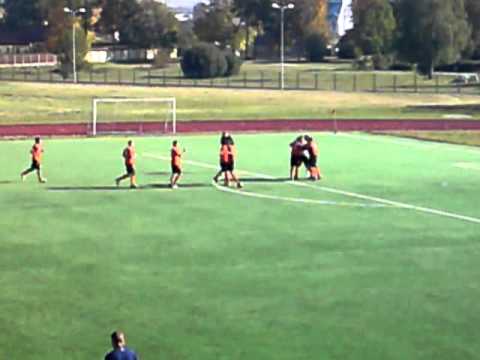 Andrejs Kondratjevs penalty FC "Salaspils" - "Ogres SC/FK-33"