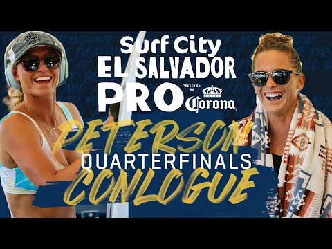 Lakey Peterson vs Courtney Conlogue | Surf City El Salvador Pro - Quarterfinals Heat Replay
