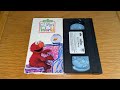 Opening Closing To Elmo S World 2000 VHS