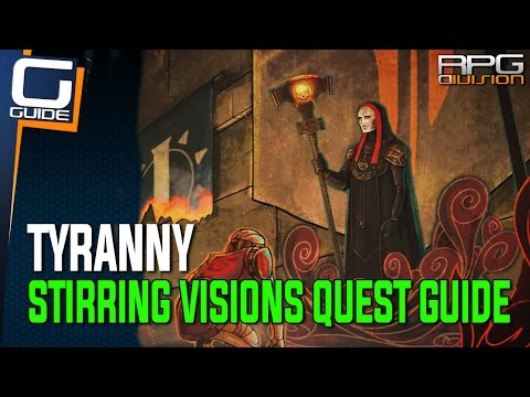 Tyranny Guide - Stirring Visions Quest Walkthrough (Floor Puzzle Solution)