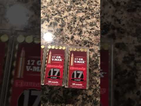Hornady 17 HMR 15.5Gr NTX 83171 Ammunition Shooting Gaming Hunting Unboxing