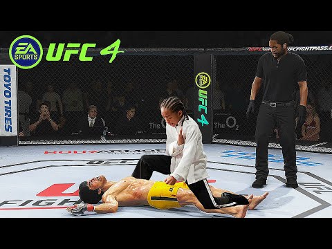 UFC4 Bruce Lee vs Karate Kid  EA SPORTS UFC 4 - PS5