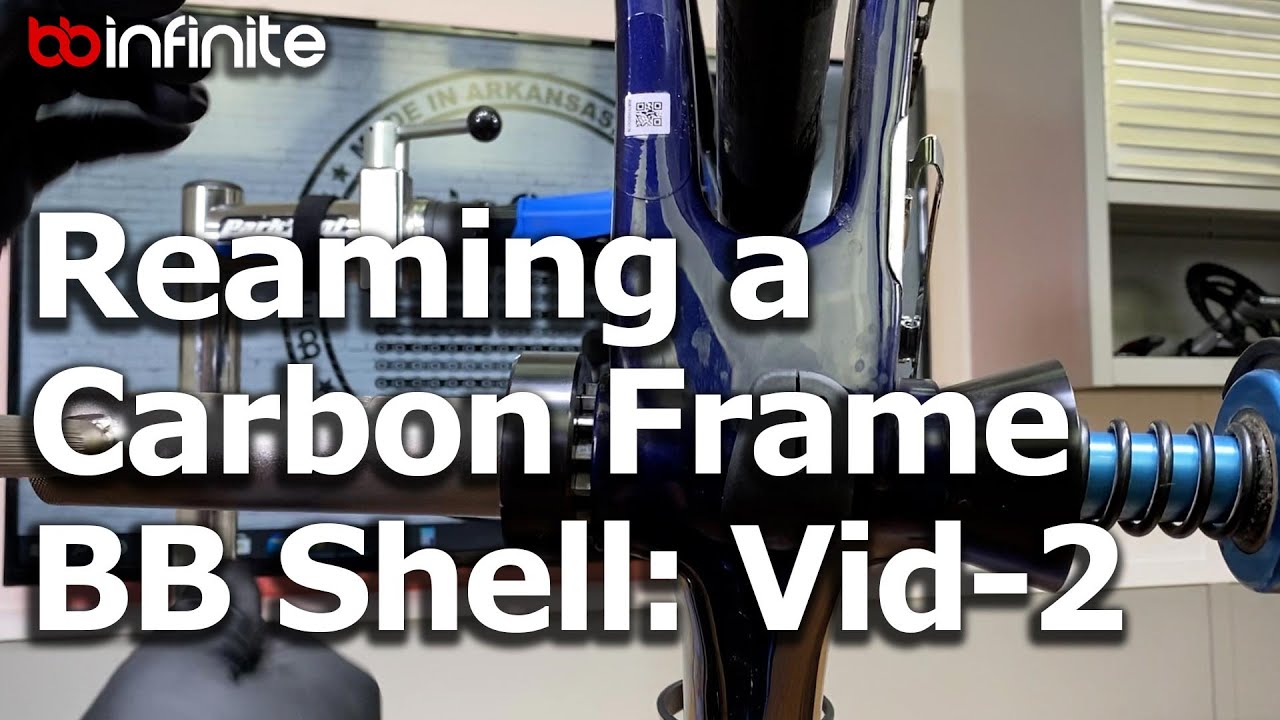 Reaming a Carbon Frame Shell: Vid-2- Let's cut some carbon!