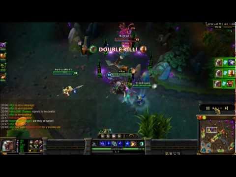 Rengar Double Pentakill + Stolen Quad | LoL