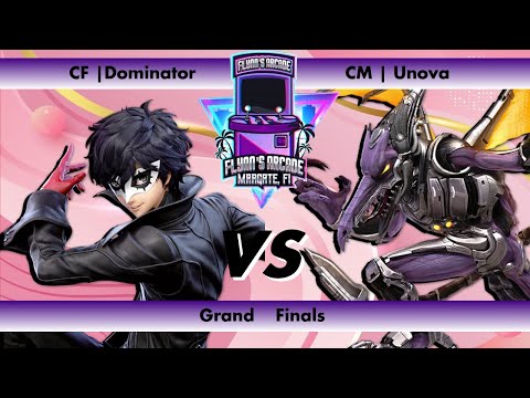 Flynn's Arcade 081 Grand Final - CF | Dominator (Joker) vs CM | Unova (Ridley Min Min) SSBU Tourney