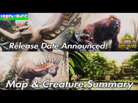 Ark Lost Island Map Release Date And New Creature News
