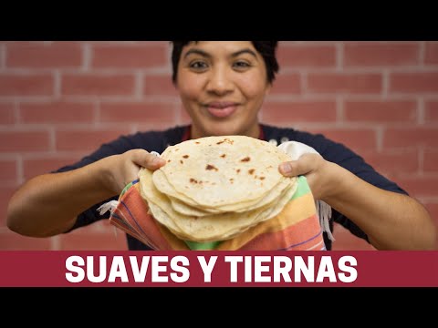 Como Hacer Tortillas de Harina muy fáciles y suaves | Flour Tortillas