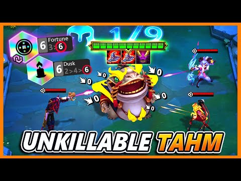 INSANE SPELL POWER MAKES TAHM UNKILLABLE (CRAZY LUCK) - BunnyFuFuu | Teamfight Tactics