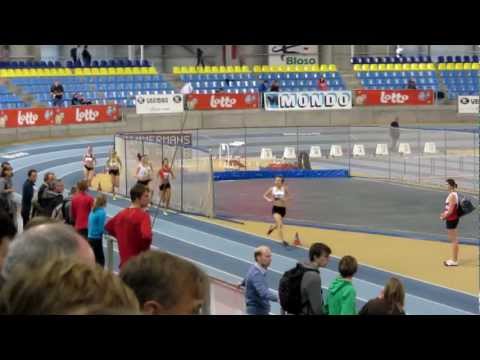 2012.02.26 Championnats de Belgique TC Indoor - 800m women