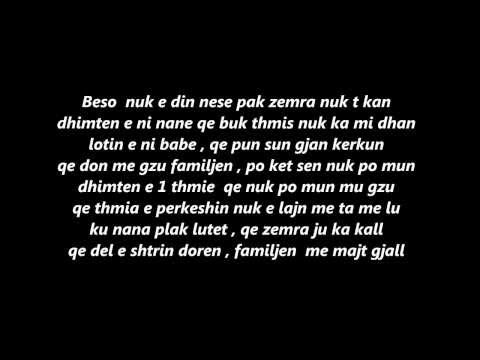 Dinero ft. ScarySound - Nuk Po Muj   ( OFFICIAL VIDEO LYRICS )