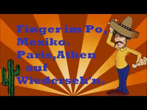 Micki Krause- Finger im Po, Mexiko mit Text