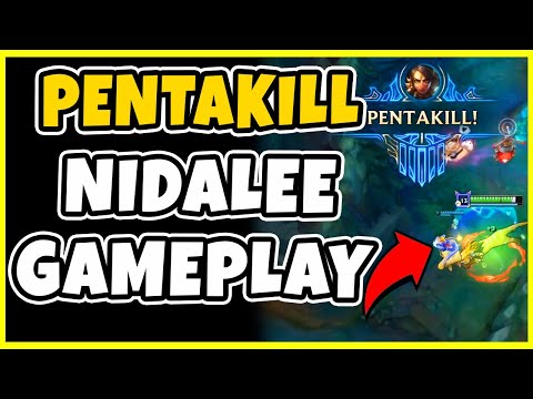 Nidalee Top Pentakill Build Gameplay! Aatrox RAGEQUIT. - League of Legends