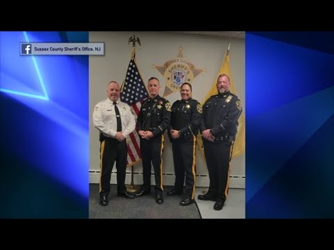 NJ Sussex County Sheriff Promoted To Lieutenant