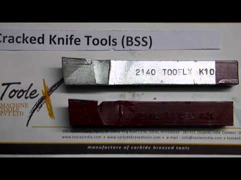Cranked knife tools