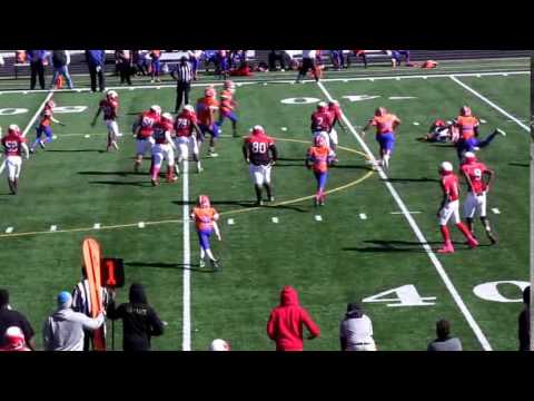 Solo Barnes-TFL!-Week  Seven CMYFL12U-Ballantyne Gators v. Charlotte Cardinals