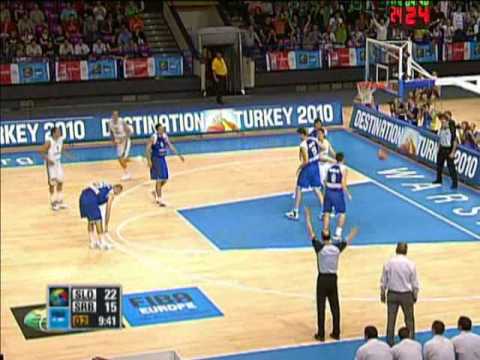 Slovenia v Serbia: Day 2 EuroBasket'09
